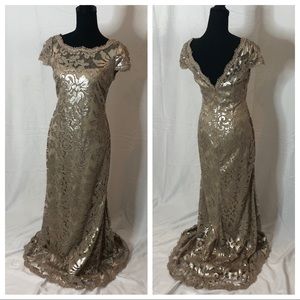 Calvin Klein Sequin Lace Dress